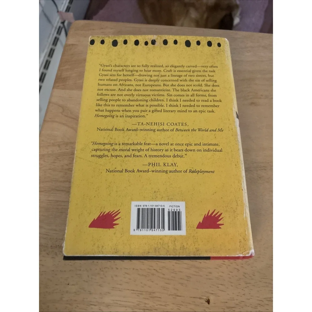 Homegoing: A novel -‎ Hardcover By Gyasi, Yaa - GOOD